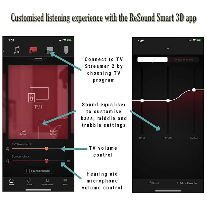 ReSound TV Streamers Plus
