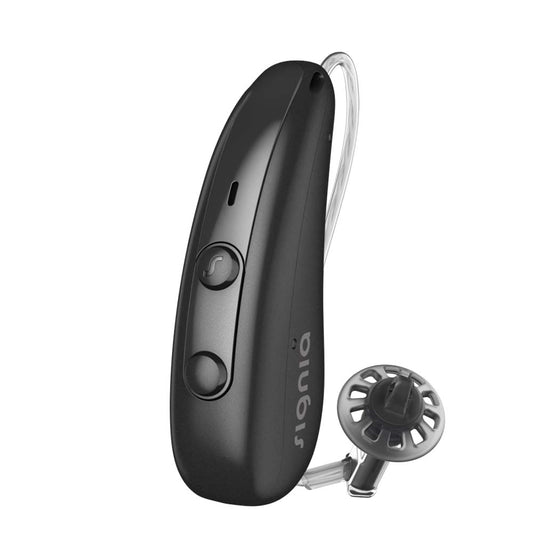 Signia Pure Charge&Go 7IX Hearing Aids - Black