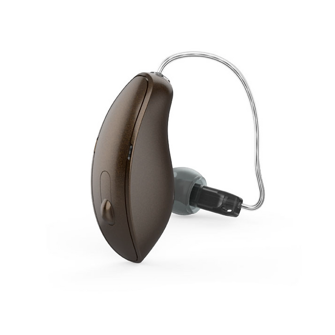 Starkey Omega AI 24 Hearing Aids - Chestnut