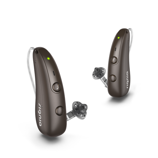 Signia BCT 7IX Hearing Aids - Deep Brown