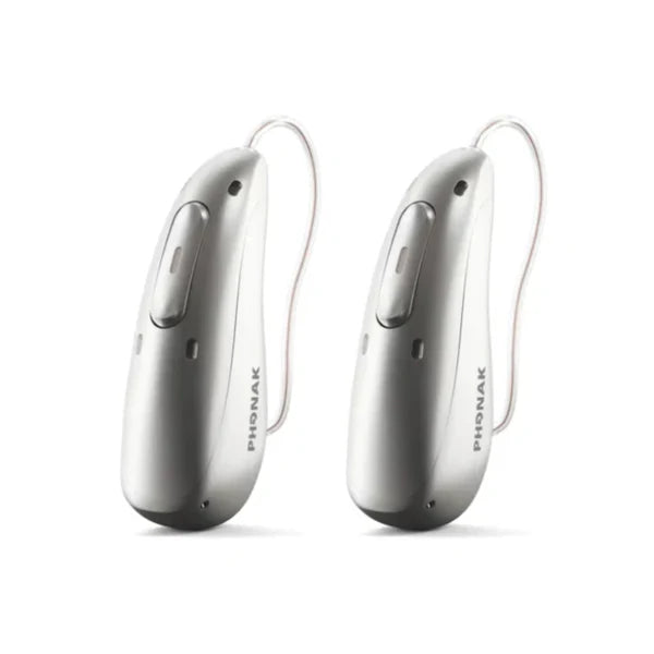 Phonak Audéo Infinio (Ultra) I90 Sphere Hearing Aids - Silver Gray