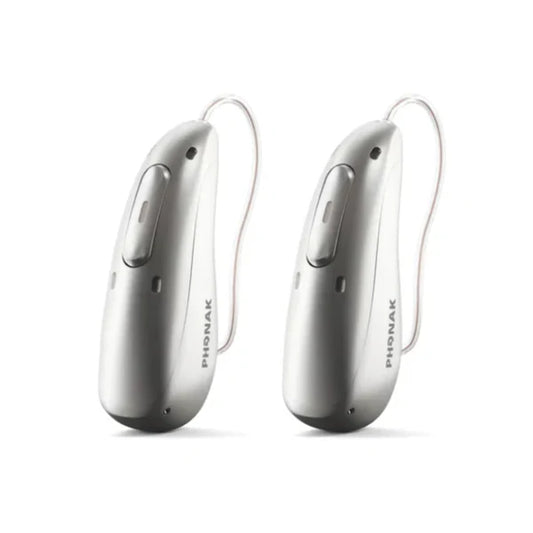 Phonak Audéo Infinio (Ultra) I90 Sphere Hearing Aids - Silver Gray