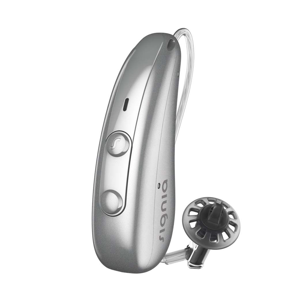 Signia Pure Charge&Go 7IX Hearing Aids - Silver