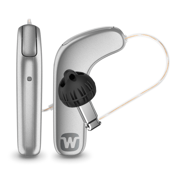 Widex Smartric 440 Hearing Aid – Silver Grey