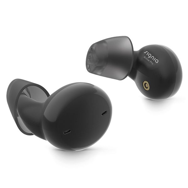 Signia Active Pro iPhone Compatible (Rechargeable, Bluetooth, In-The-Ear Hearing Aids)