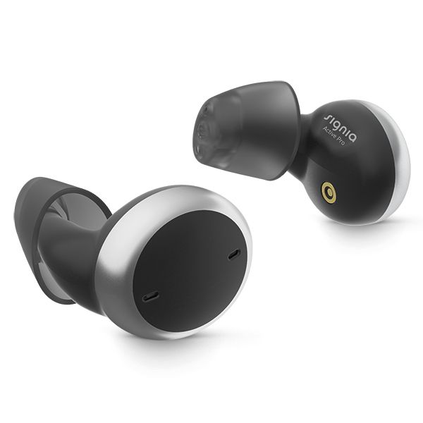Signia Active Pro iPhone Compatible (Rechargeable, Bluetooth, In-The-Ear Hearing Aids)